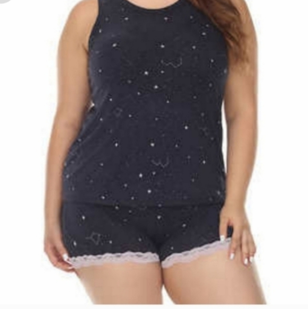 Honeydew Ladies' 2-piece Tank and Short Set lace nwt polar constellation…